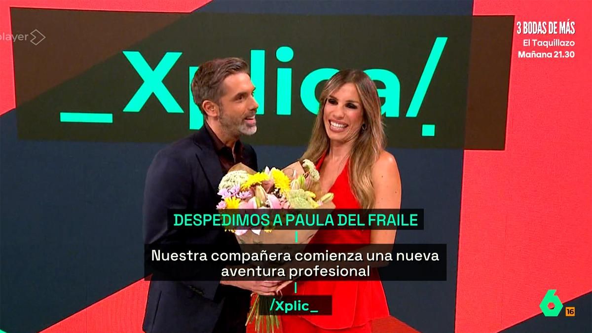 Paula del Fraile cierra etapa en laSexta y se despide tras 14 años: así ha sido su adiós, con sorpresa de José Yélamo