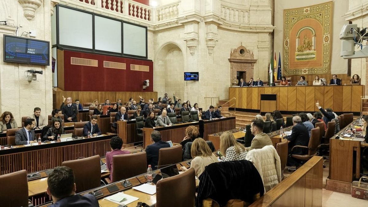 El Parlamento rechaza la propuesta del PSOE-A de garantizar la gestión pública de Veiasa