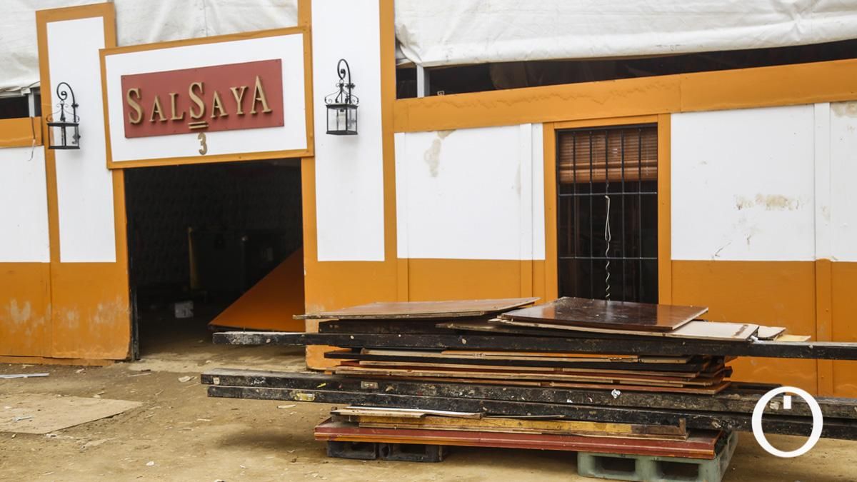 Desmontaje de la Feria