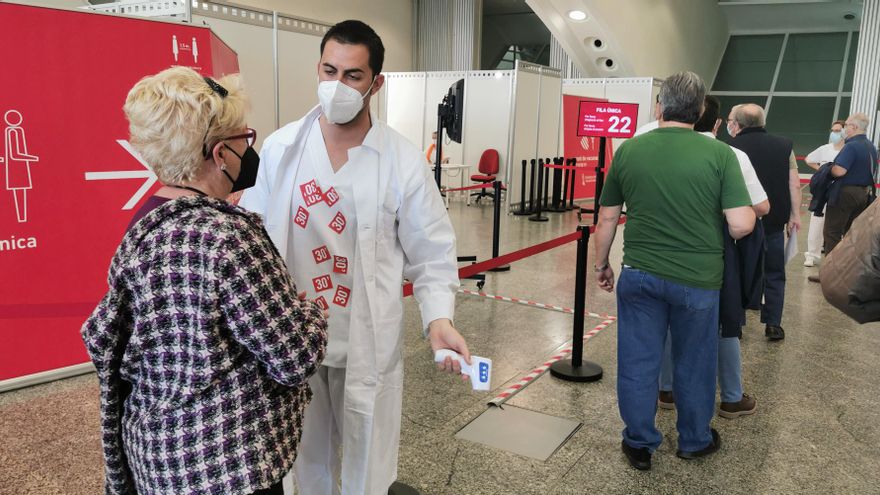 La Ciudad de las Artes y las Ciencias de València acoge el proceso de vacunación contra la COVID-19.
