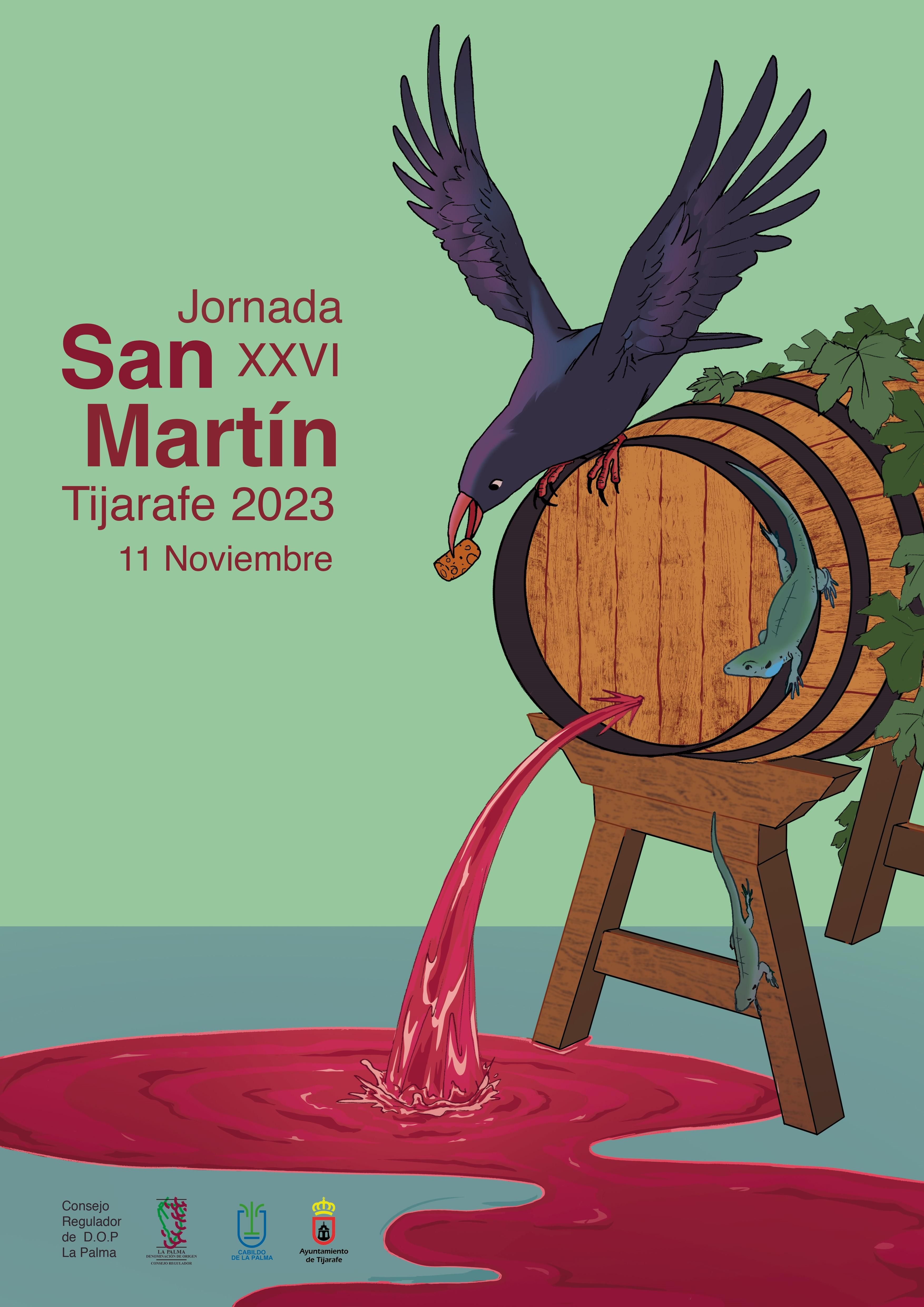 Cartel ganador de la Festividad de San Martín 2023. Autor: DARIÁN  CASTILLO