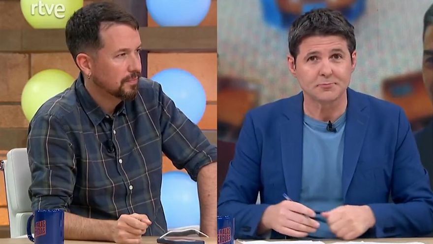 Cintora aclaró la postura de 'Malas lenguas' y RTVE sobre Telemadrid tras las palabras de Iglesias: "Golpista no"