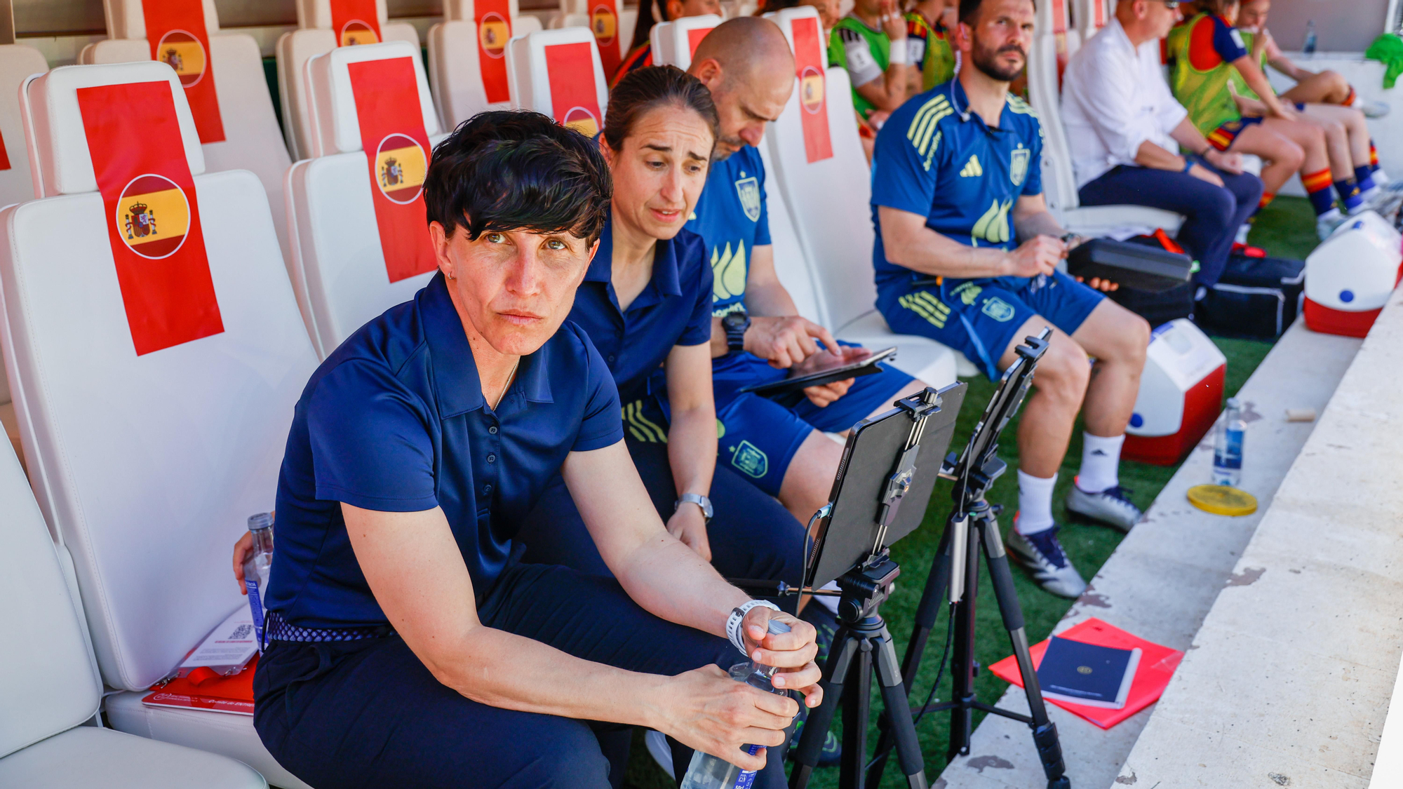El partido de la selección femenina España - Ucrania