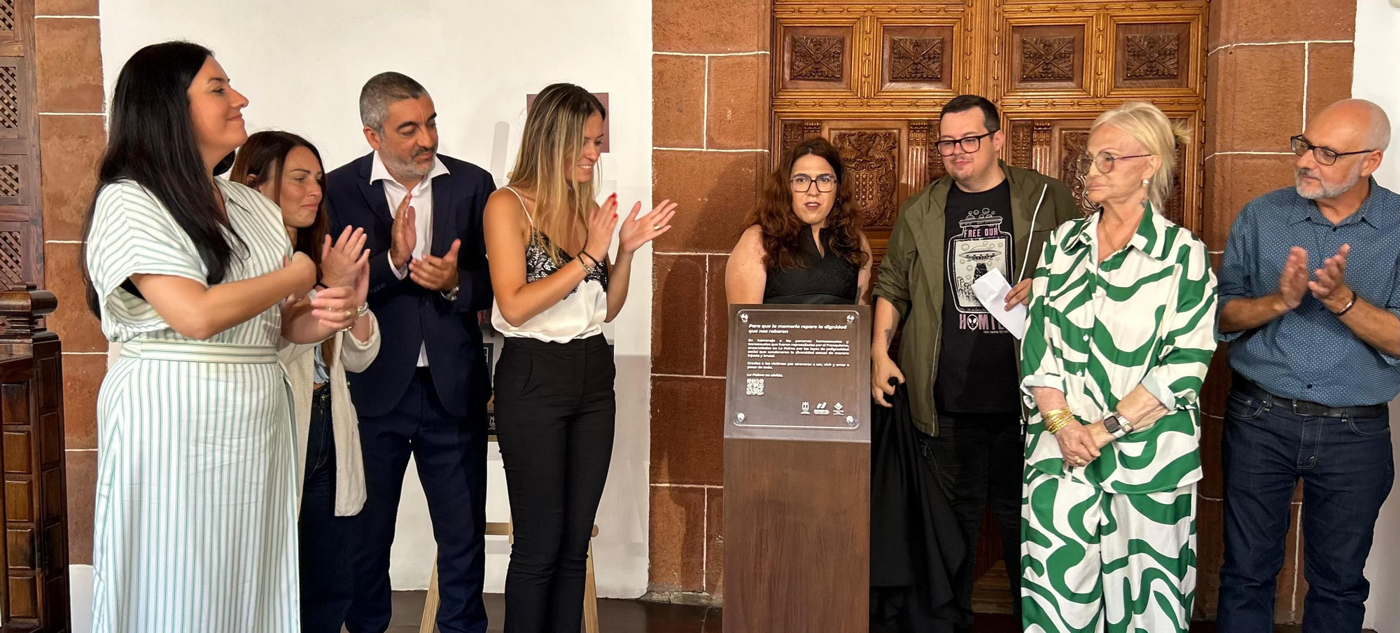 Homenaje del Cabildo a Juana Ortega.