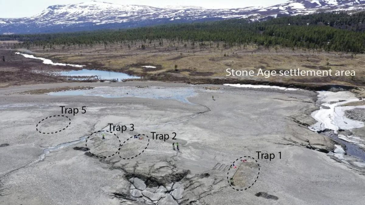 El antiguo lago favoreció la pesca y la conservación de restos