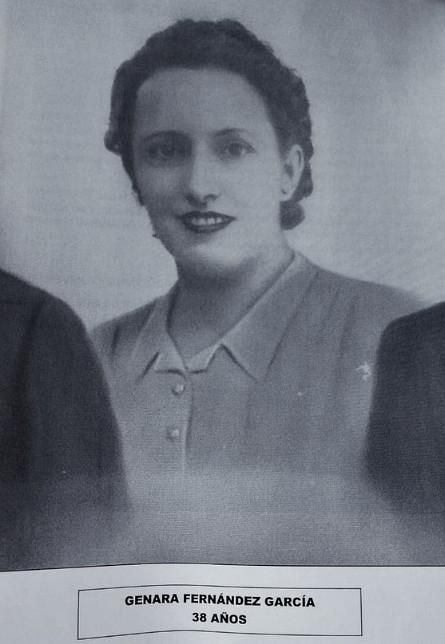 Genara Fernández García, la maestra fusilada en León con 38 años dos años después de terminar la Guerra Civil.