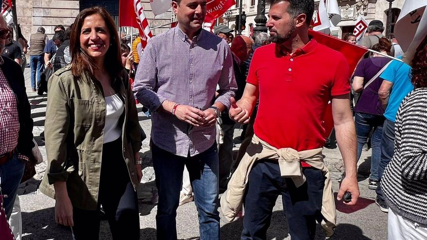 Tudanca: “Los sindicatos son más fuertes que Fernández Mañueco y el vicepresidente de la Junta"