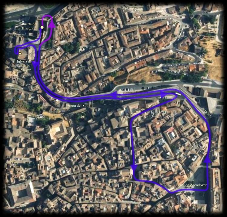 Procesión de tarde del 12 de abril de la Hermandad Esclavitud de Nuestro Padre Jesús Nazareno y su Santísima Madre de los Dolores, vulgo «Santo Encuentro»