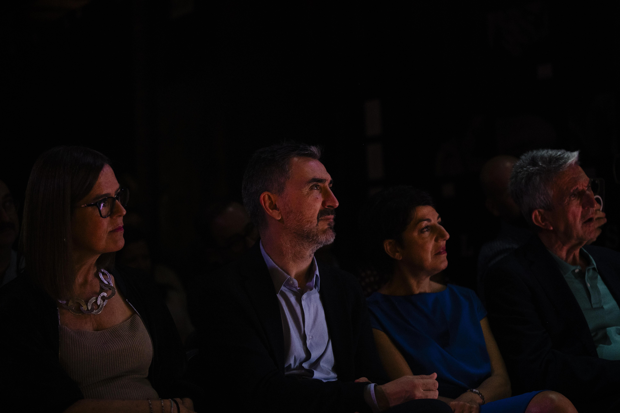 Esther Padilla, Ignacio Escolar, Rosalía Lloret y José Pablo Sabrido