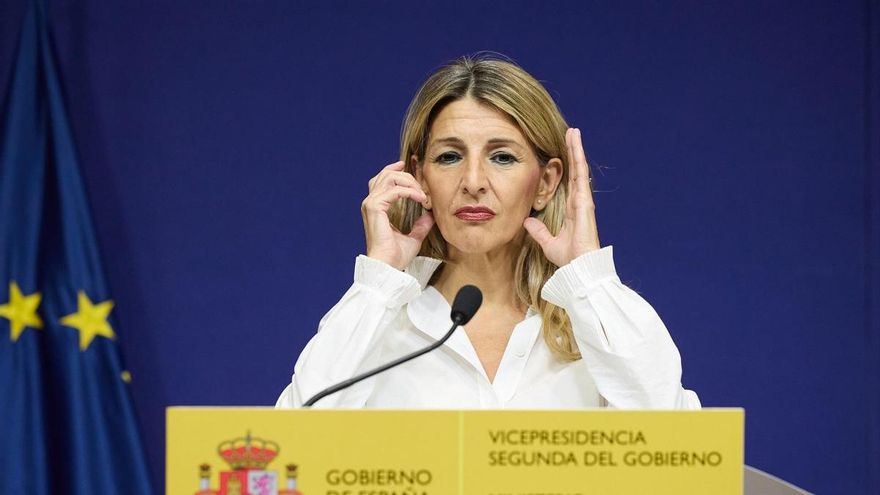 EuropaPress 6804766 vicepresidenta segunda ministra trabajo economia social yolanda diaz