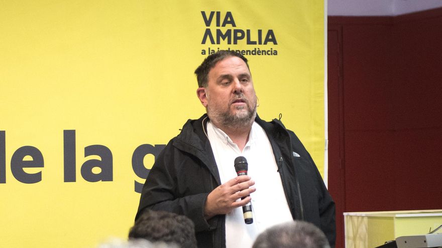 El presidente de ERC, Oriol Junqueras.