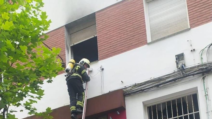 Incendio de vivienda.
