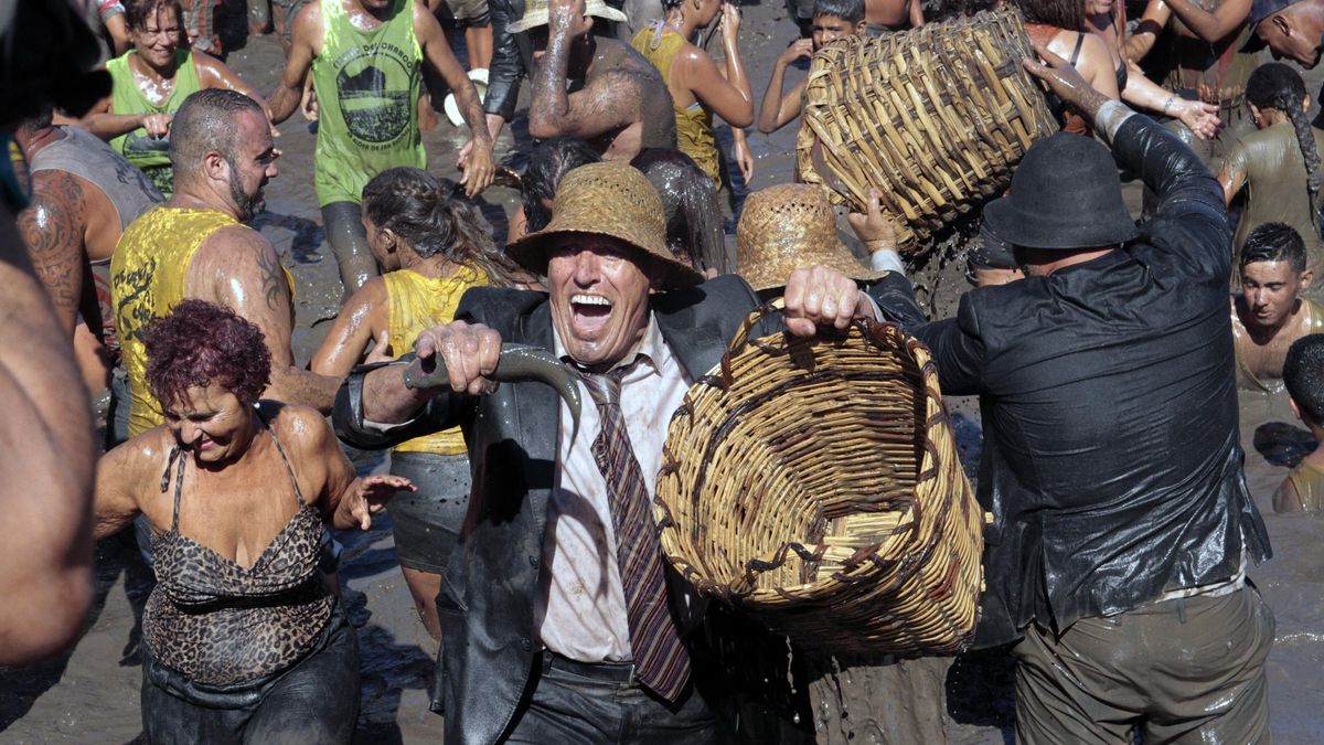 Fiesta del Charco en la Aldea de San Nicolás.