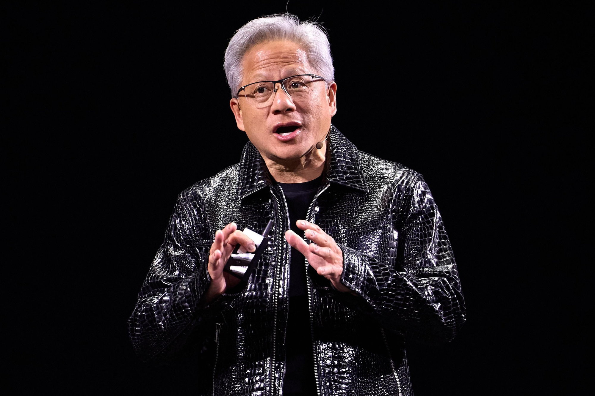 Fotografía de archivo del fundador y director ejecutivo de Nvidia, Jensen Huang.