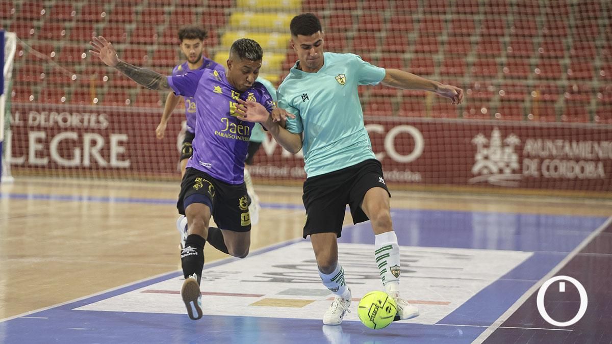 El partido amistoso del Córdoba Patrimonio contra el Jaén FS, en imágenes