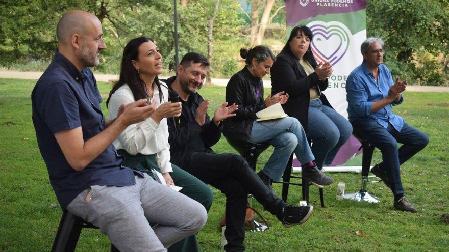Irene de Miguel reclama desde Plasencia un ferrocarril hasta Salamanca