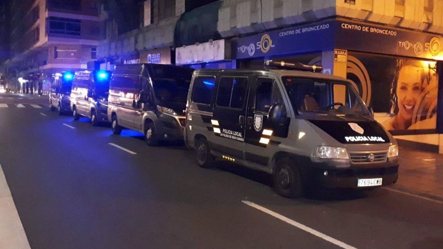 Más de 100 multas durante este fin de semana en Las Palmas de Gran Canaria por incumplimientos de las normas antiCOVID