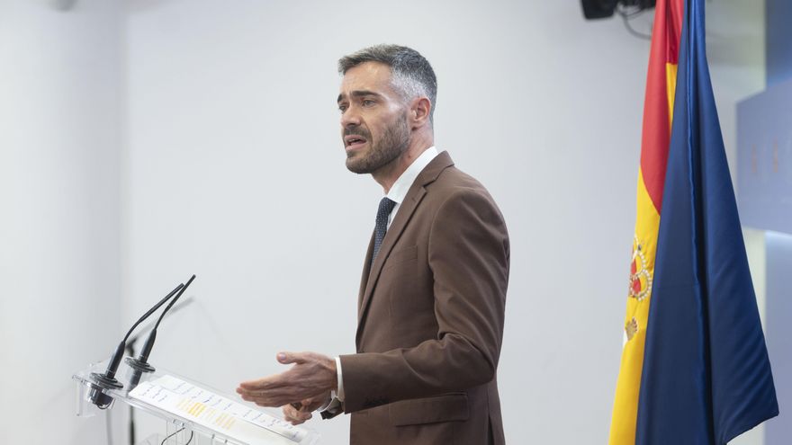 Archivo - El portavoz de la Ejecutiva Federal del PSOE, Felipe Sicilia, en una foto de archivo.