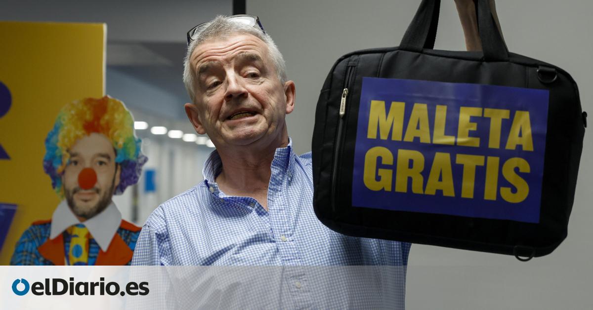 Ryanair eleva a 2,50 euros la prima a sus empleados por cada maleta de mano detectada que no cumpla las medidas