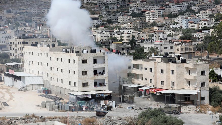 Al menos cinco palestinos muertos en una incursión del Ejército israelí en la Cisjordania ocupada