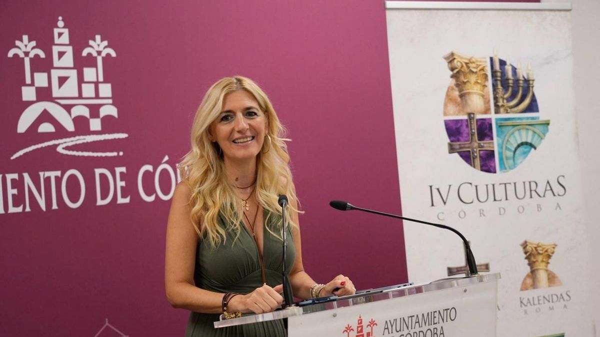 Lourdes Morales, durante la presentación de la iniciativa.
