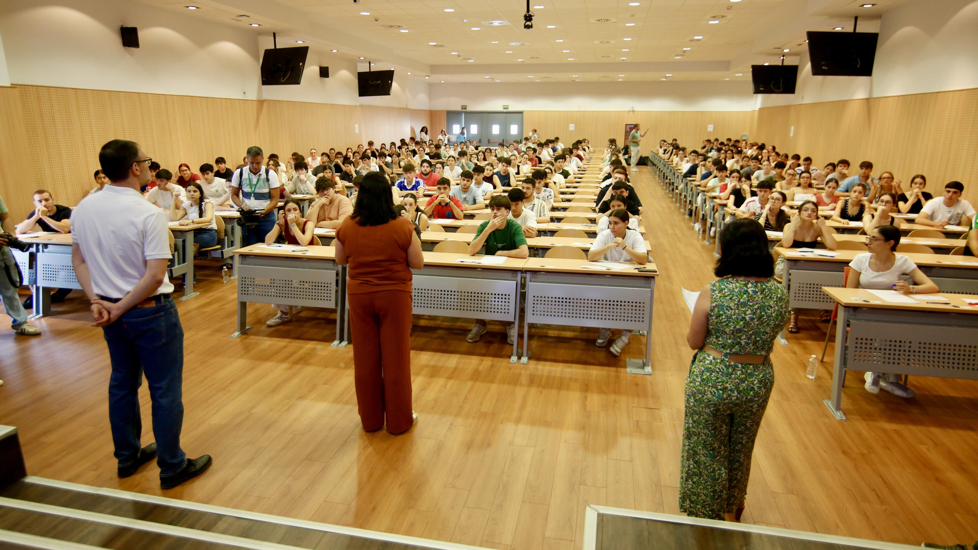 Inicio de las Pruebas de Evaluación de Bachillerato para el Acceso a la Universidad