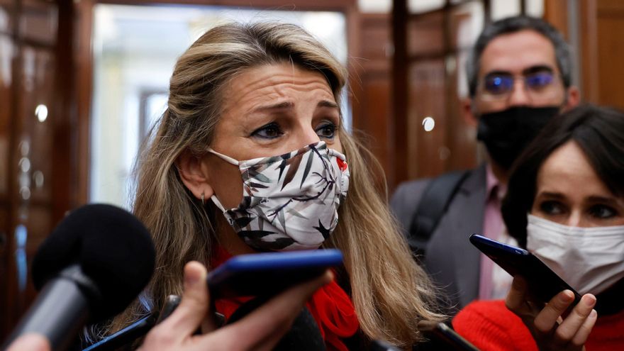 La ministra de Trabajo, Yolanda Díaz, en una imagen de archivo. EFE/ Chema Moya