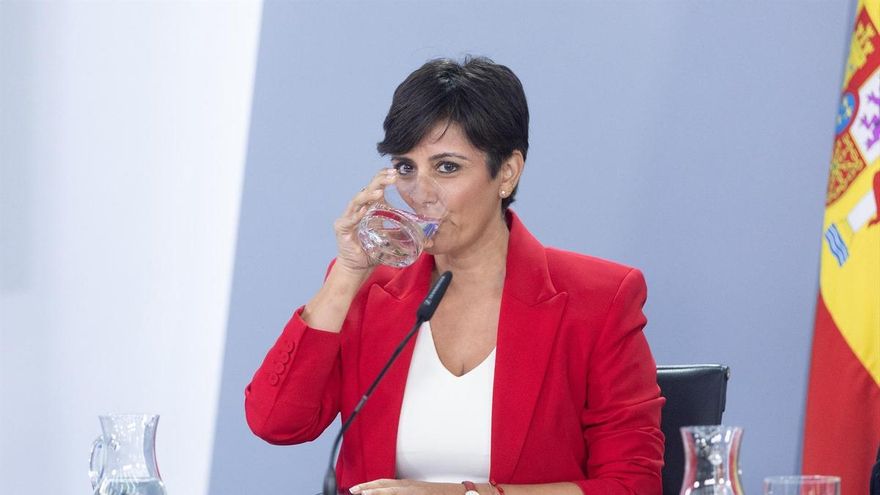La ministra de Vivienda y Agenda Urbana, Isabel Rodríguez, durante la rueda de prensa posterior al Consejo de Ministros, a 29 de septiembre de 2026, en Madrid (España).