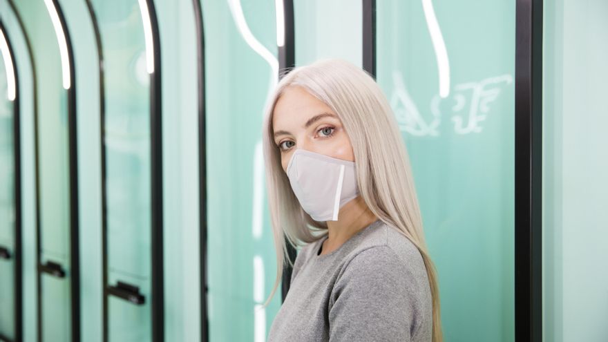 La 'Closca Mask' està disponible en vàries talles i és de fabricació local.