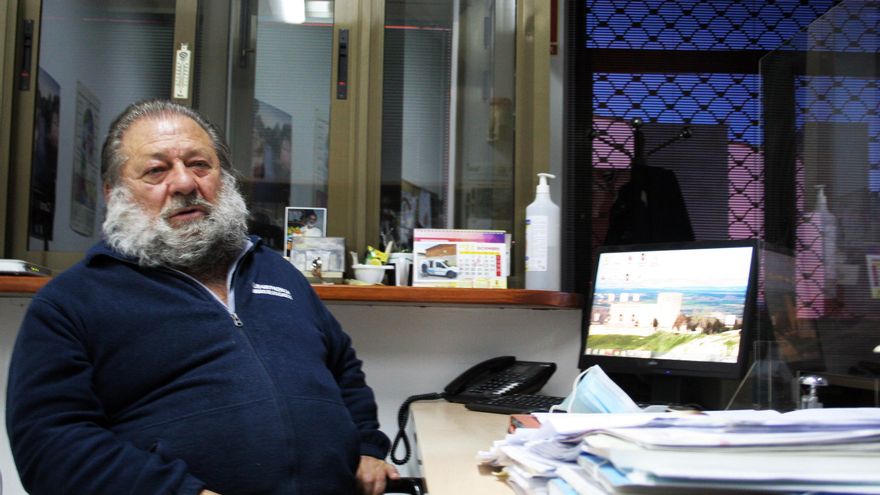 Nicolás Villa, en el centro de desarrollo rural de Monzón