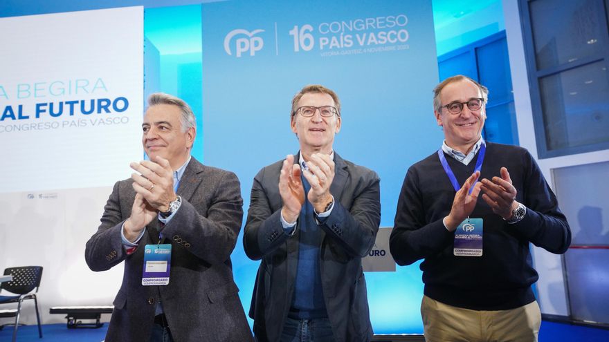 El PP vasco completa el desagravio a Alfonso Alonso y lo incluye simbólicamente en las listas del 21 de abril