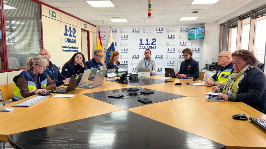 El Gobierno canario advierte: la borrasca Olivier entra esta tarde por La Palma y se desplazará por todas las islas con fuertes precipitaciones