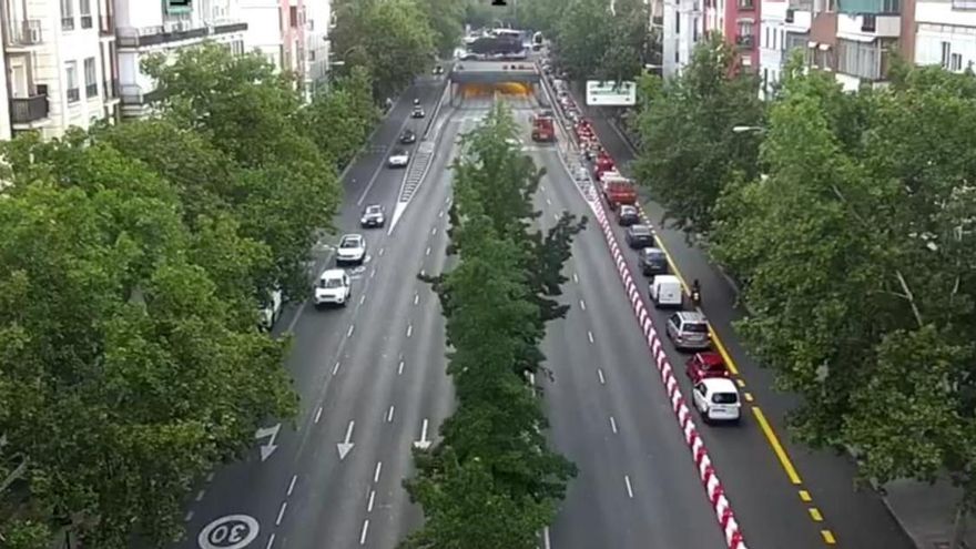 Cortado dos meses el túnel de Manuel Becerra: alternativas para evitar el colapso en el eje Esquerdo-Silvela