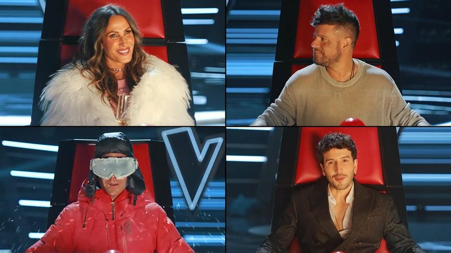 Antena 3 lanza el tráiler de 'película' de 'La Voz 12', que reúne a los cuatro coaches al ritmo de 'Misión imposible'