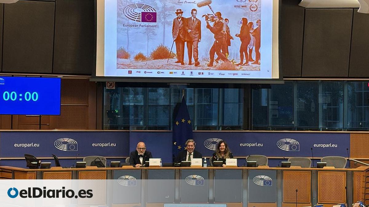 Benito Pérez Buñuel , primera película canaria en el Parlamento Europeo