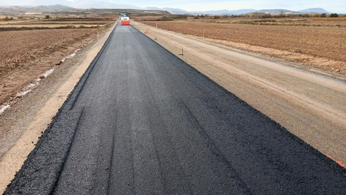 La carretera LR-259 entre Ausejo y Alcanadre permanecerá cortada durante un mes, hasta el 25 de febrero