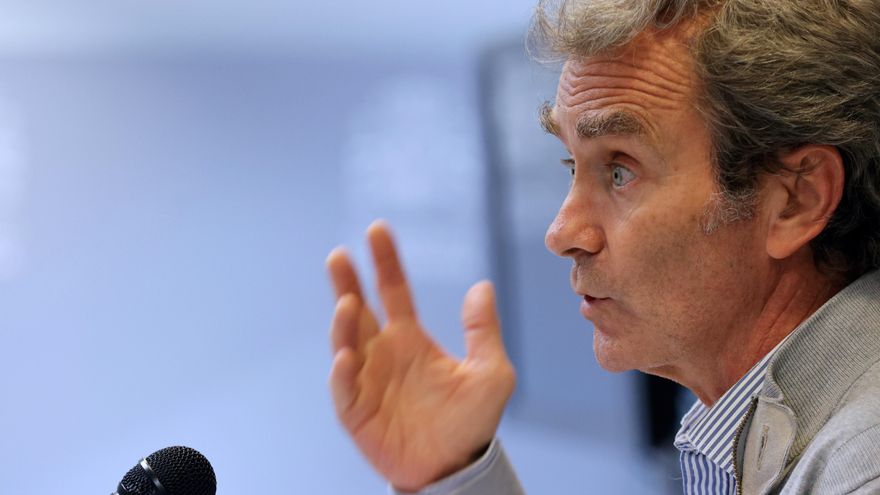 Fernando Simón en rueda de prensa.