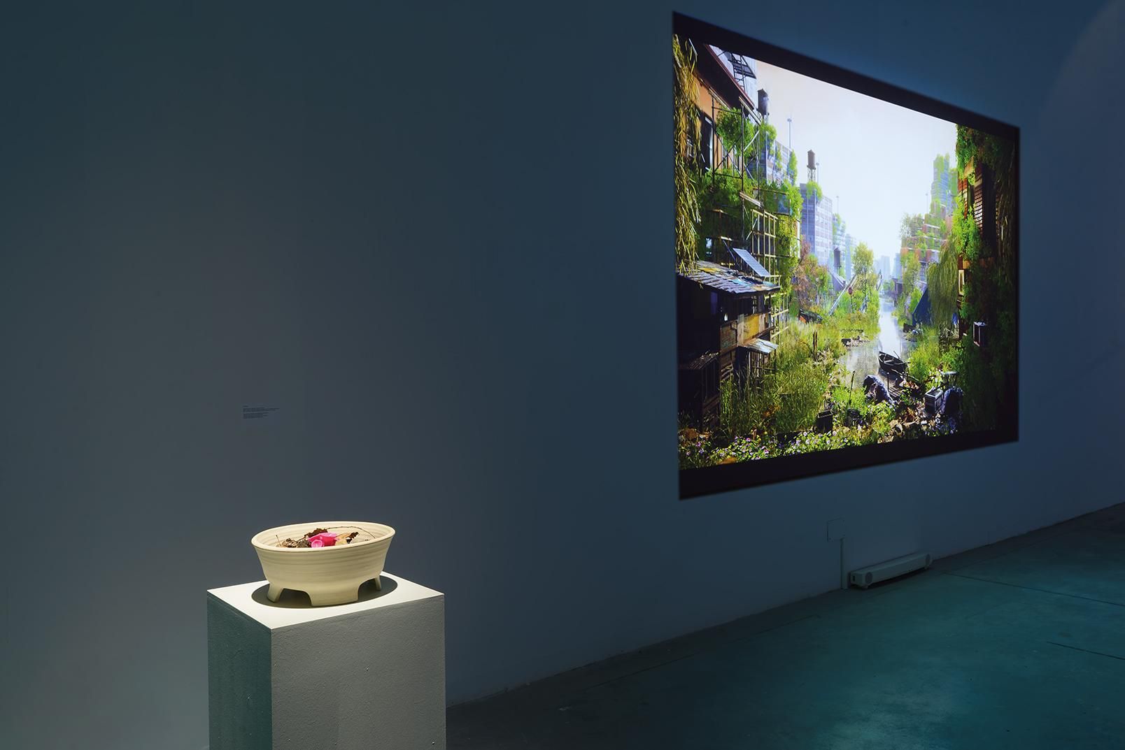 'Tiempo de ruptura' y 'Refugio para el resurgimiento, vista desde la ventana'