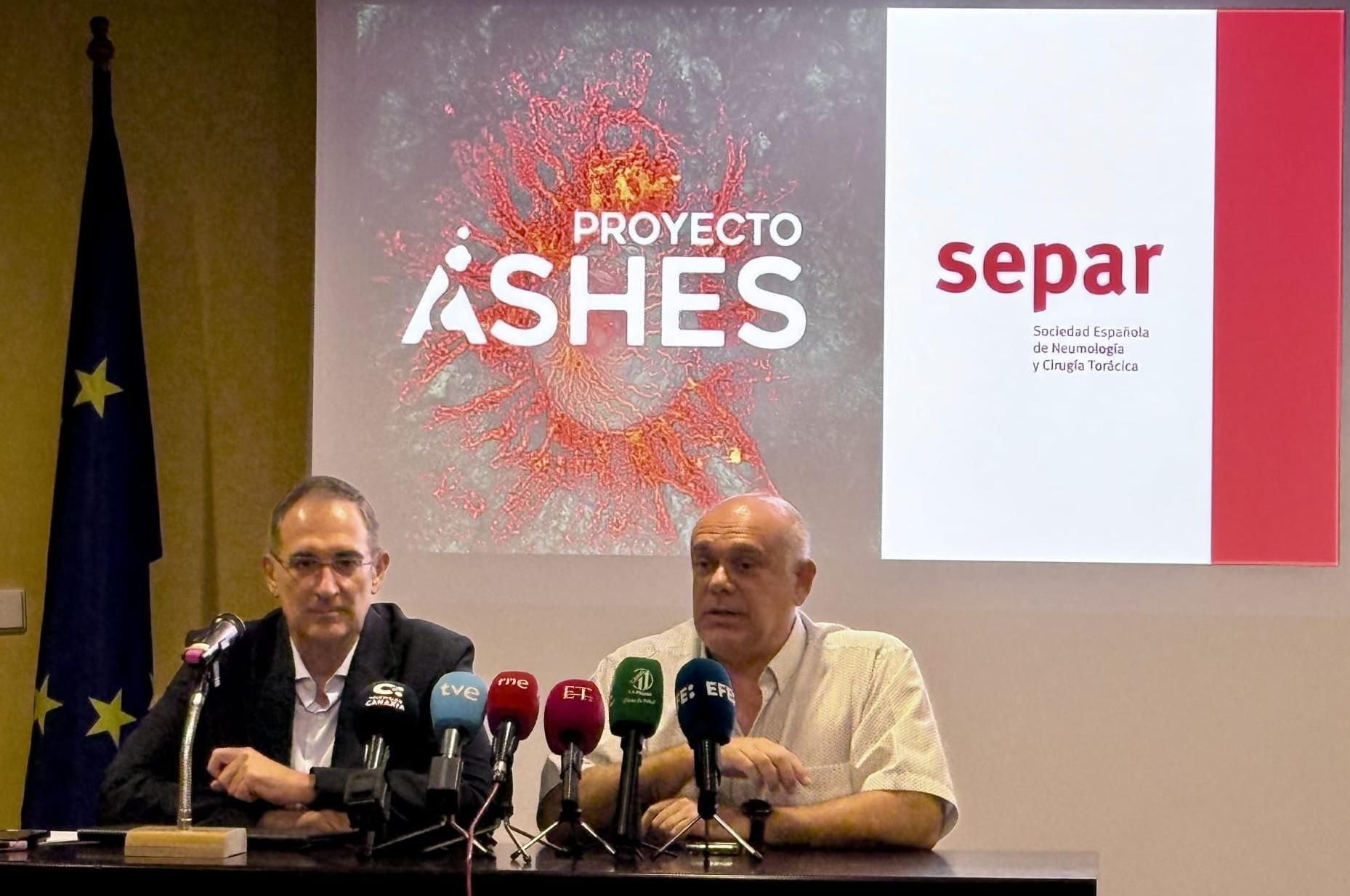 Presentación de los resultados del proyecto de investigación denominada ‘Análisis de la exposición y de los efectos sobre la salud respiratoria relacionados con la erupción volcánica de Cumbre Vieja en la isla de La Palma.