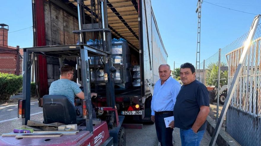 Ocho municipios de Toledo reciben casi 20.000 litros de agua por los problemas de abastecimiento del Pusa