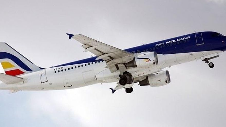 Avión de Air Moldova.