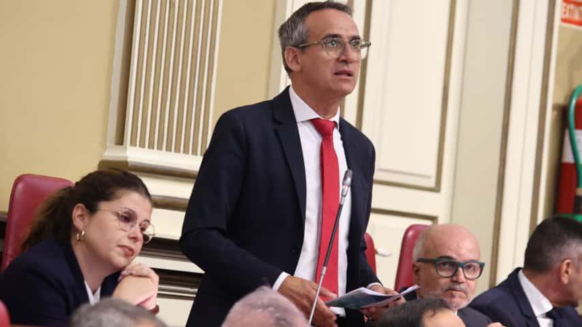 Javier Llamas, diputada de CC por La Palma en el Parlamento de Canarias.