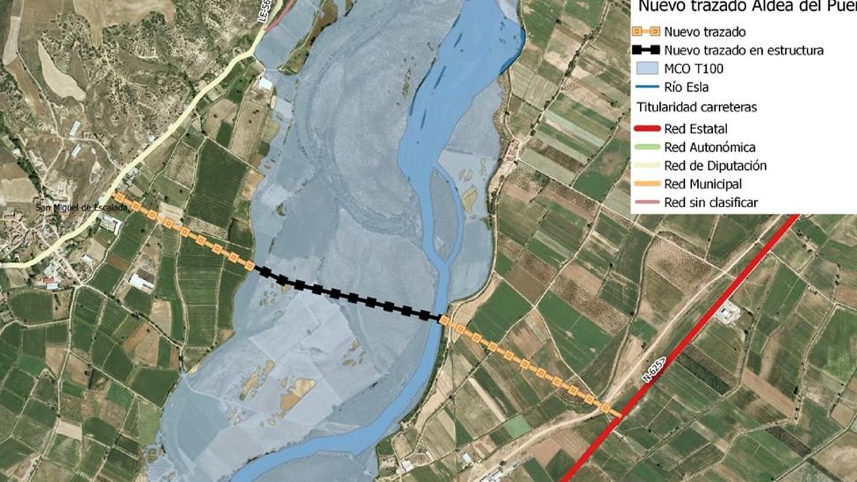 El puente nuevo y vital sobre el río Esla que costará casi el doble por un retraso de 20 años de la Junta en su construcción