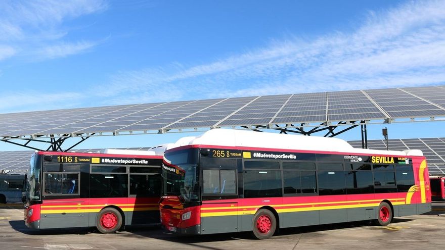 El comité de Tussam pide "medios" en la línea del aeropuerto para evitar "cualquier contagio" de coronavirus