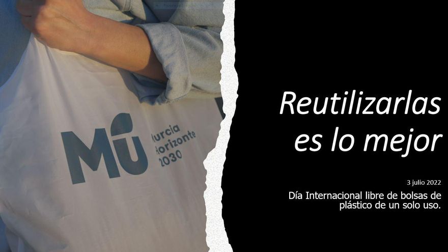 'Reutilizarlas es lo mejor' es la campaña para el Día Internacional Libre de Bolsas de Plástico de este año