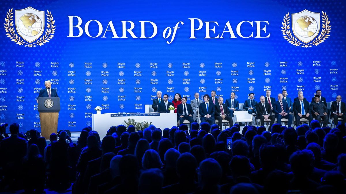 Trump presenta su polémica "Junta de Paz" en Davos: "La ONU no ha usado su enorme potencial"