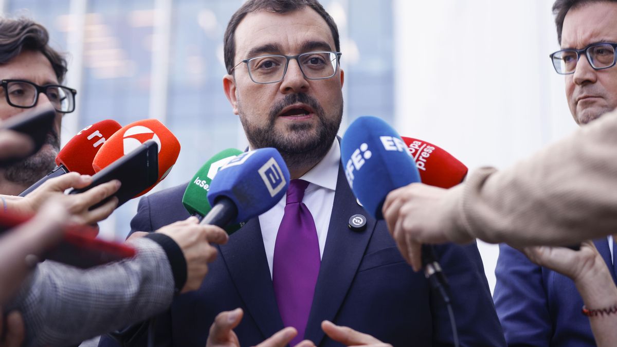 El presidente del Principado de Asturias, Adrián Barbón en una imagen de archivo. EFE/ Blanca Millez