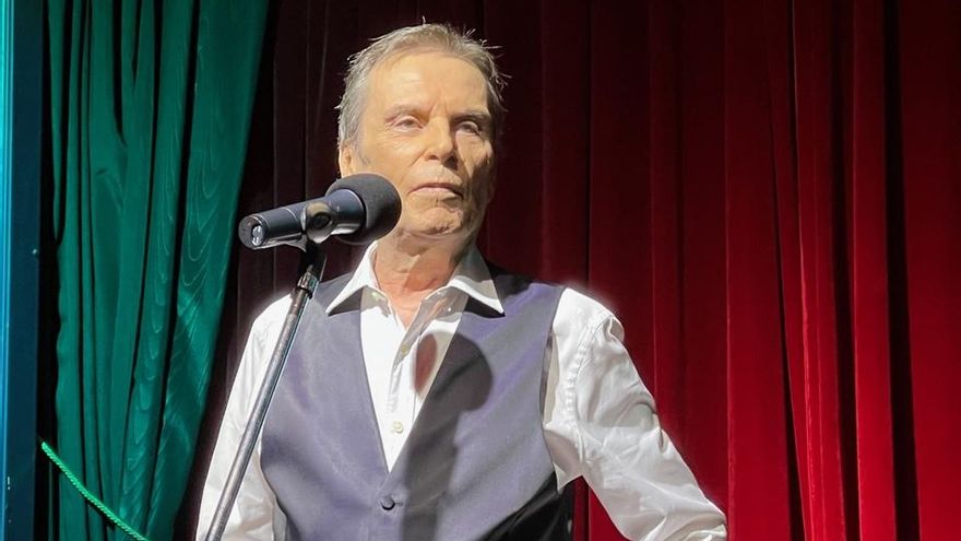 Manolo Vieira en plena actuación