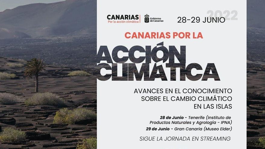 DIRECTO | Jornadas  ‘Canarias por la acción climática. Avances en el conocimiento sobre el cambio climático en las islas’