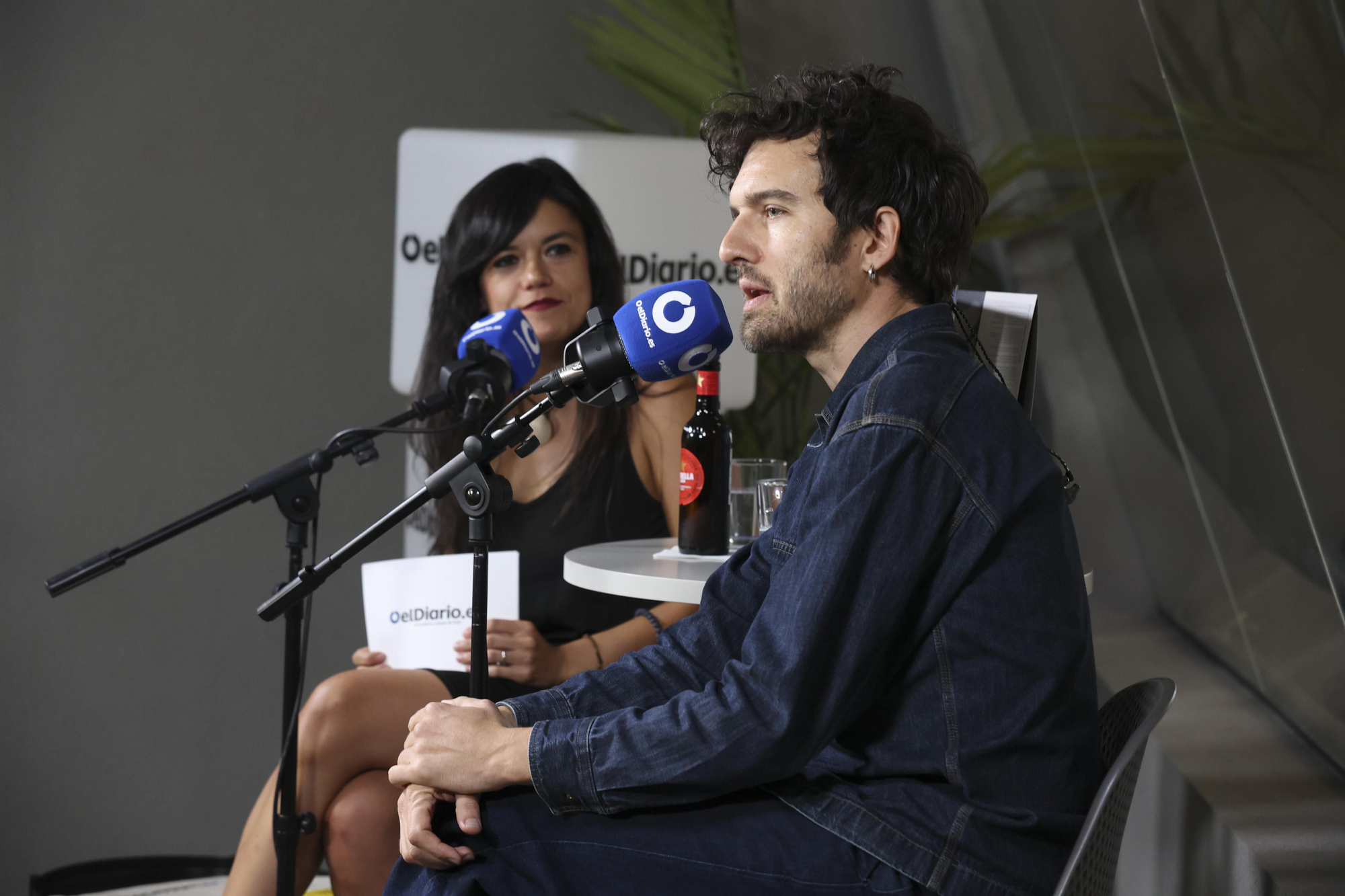 Guille Galván en la redacción de elDiario.es, en imágenes
